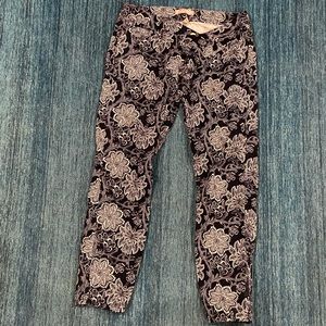 Banana Republic Paisley Corduroy Pants